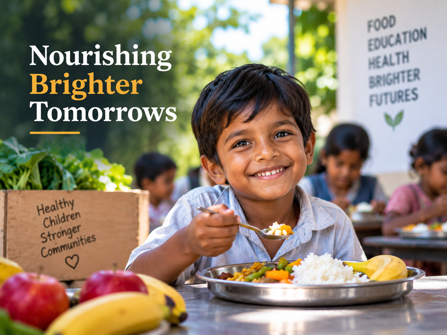 Children food donation